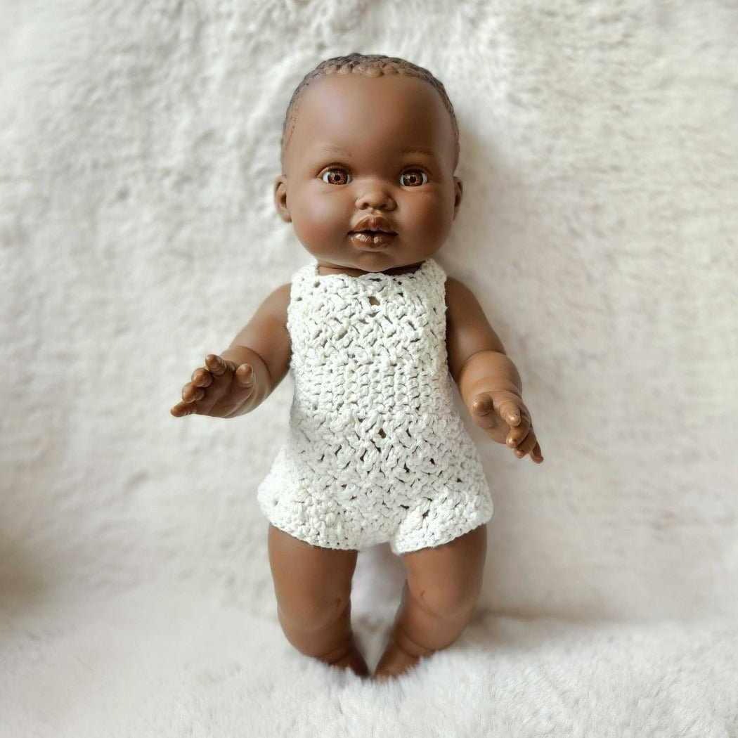 Mini Colettos African Baby Girl Doll - Aya | Bee Like Kids