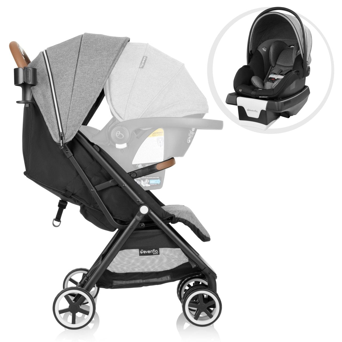 Otto Self-Folding Lightweight Travel Stroller