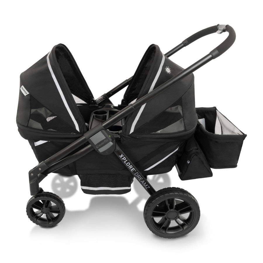 Pivot Xplore Dreamz All-Terrain Stroller Wagon with Bassinet Insert