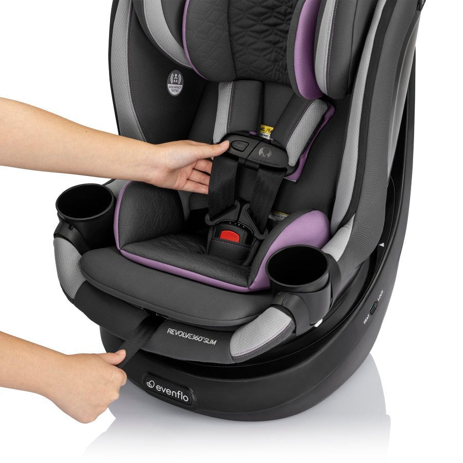 Revolve360 Slim 2-in-1 Rotational Car Seat with Quick Clean Cover