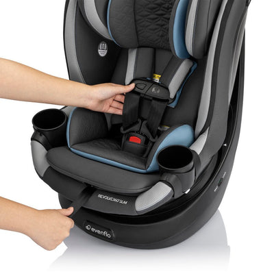 Revolve360 Slim 2-in-1 Rotational Car Seat with Quick Clean Cover