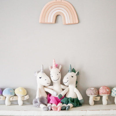 Small Unicorn Plush Toy | Apple Park | Suffies - Bee Like Kids